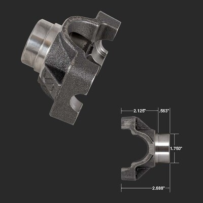 12 bolt chevy yoke, 1350 series