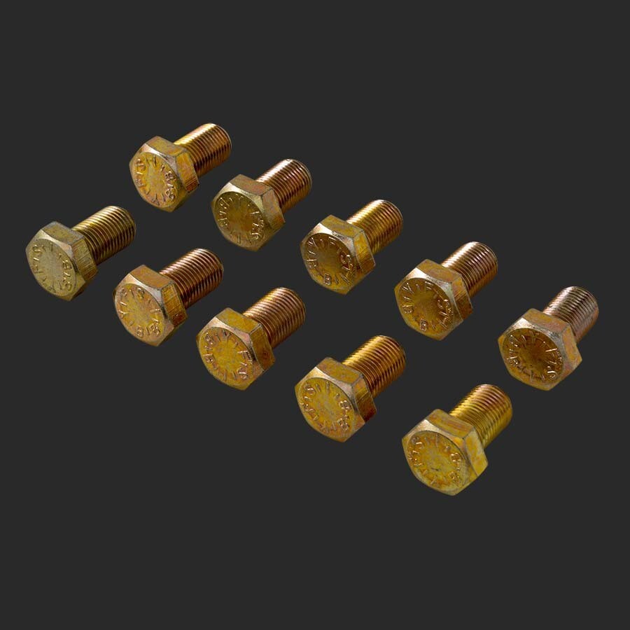 9" välityksen pultit 1/2"