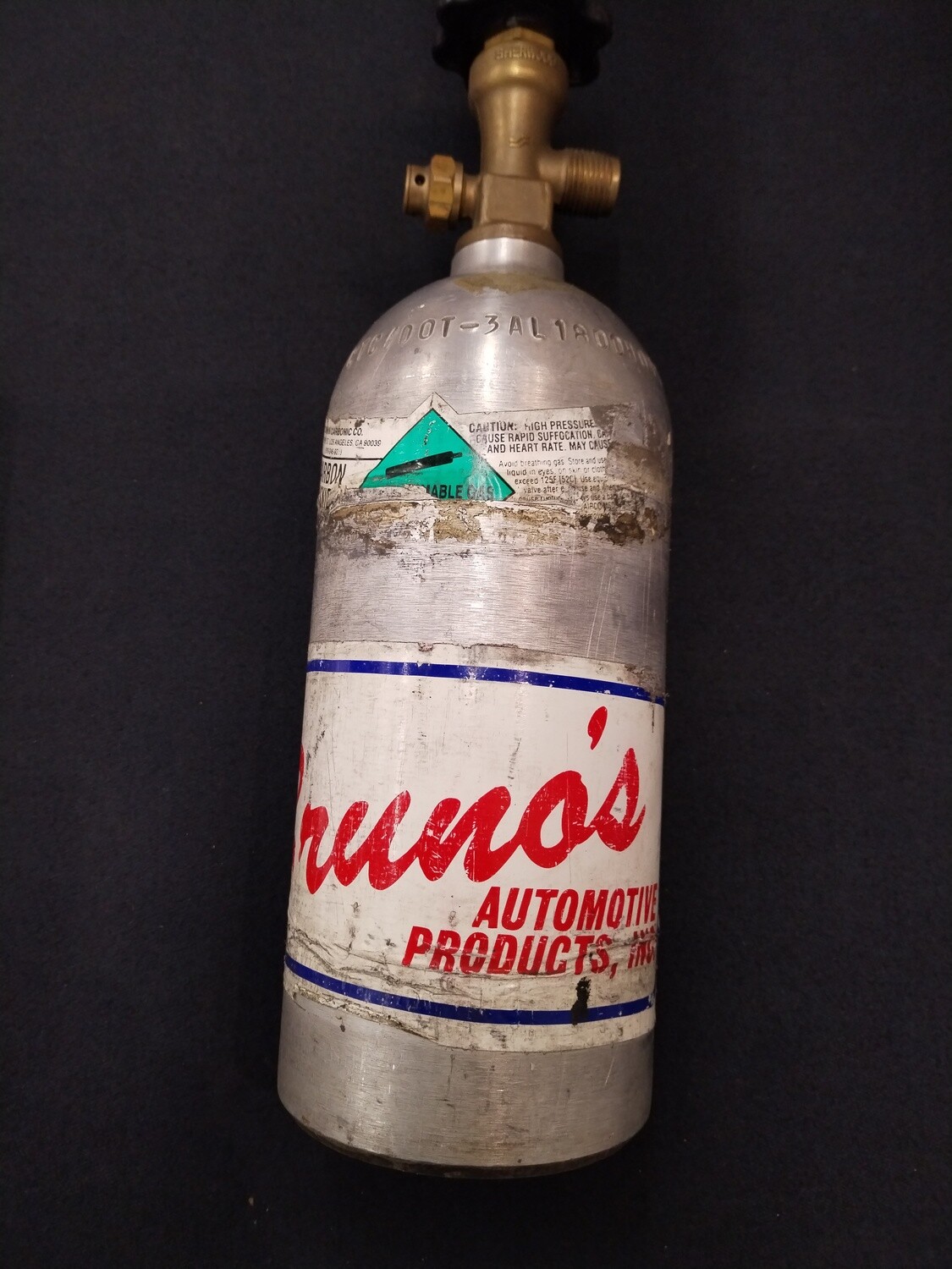 2.5lb painepullo, käyteyty