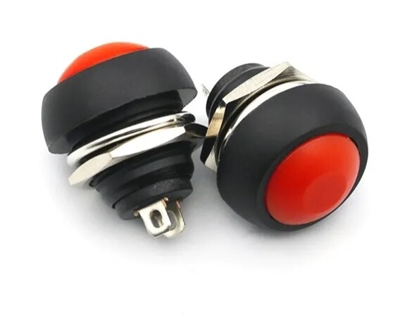Nappi momentary punainen
