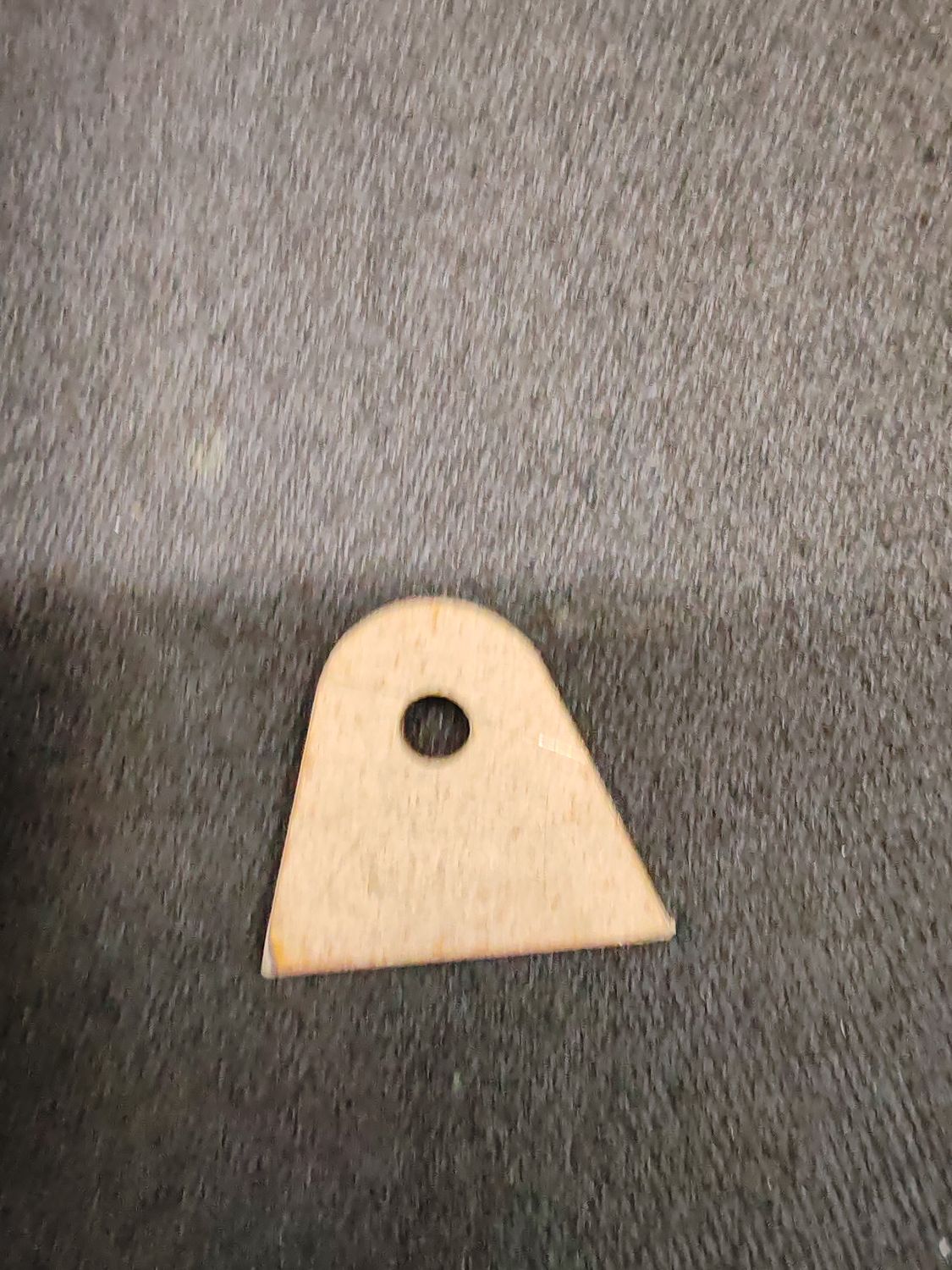 1/4 " reikä  bracket