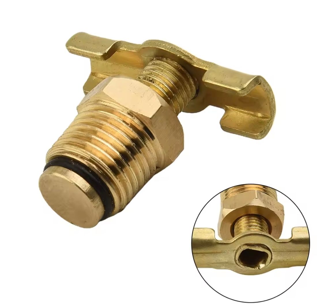 Tyhjennysventtiili säiliölle