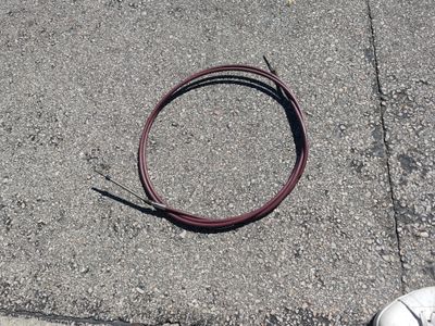 Jarruvarjon kaapeli käytetty