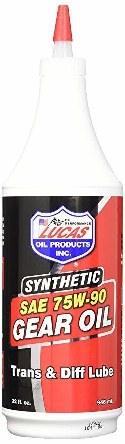 75w90 synthetic 1qt