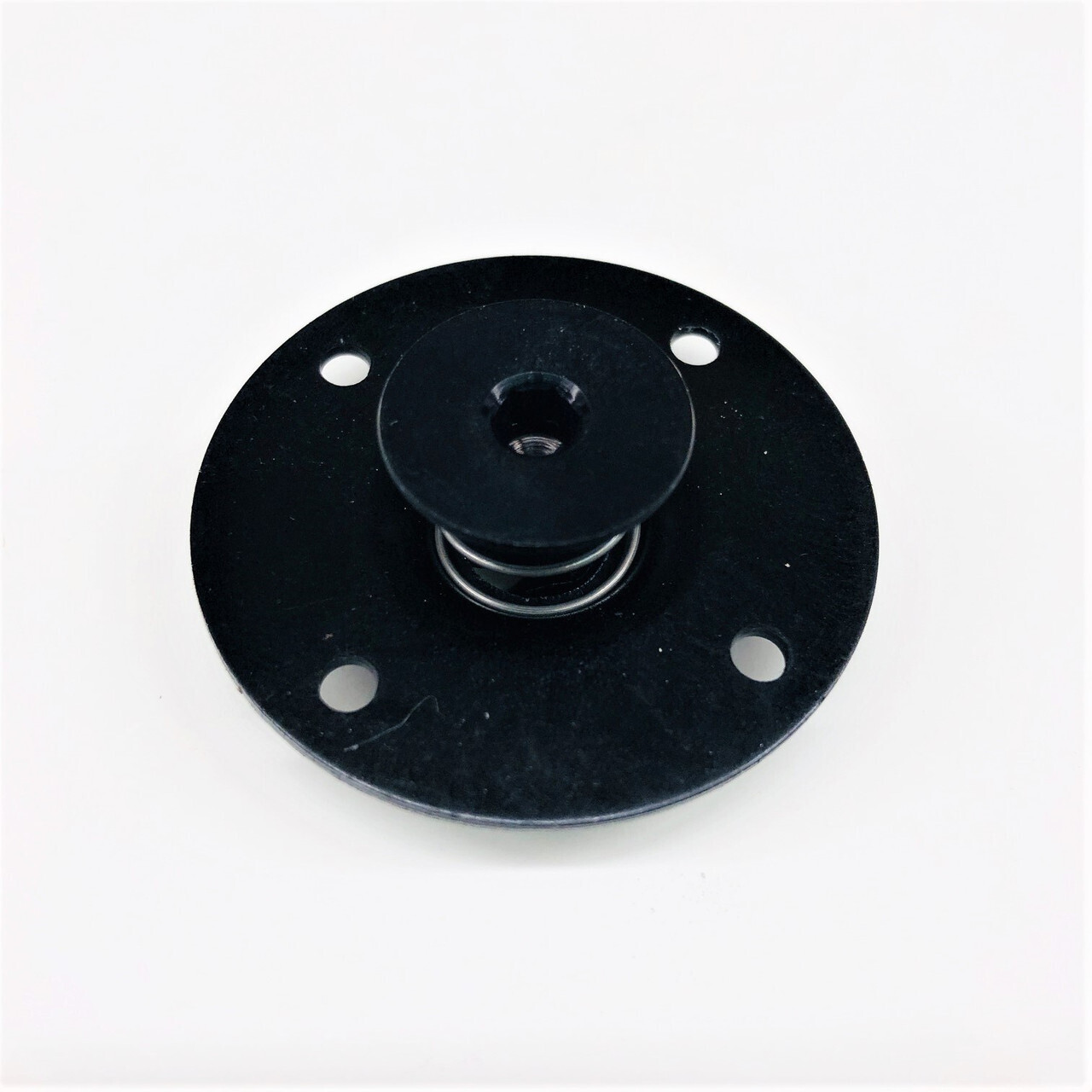 Dzus 550" pyöreä 7/16 musta 6 kolo