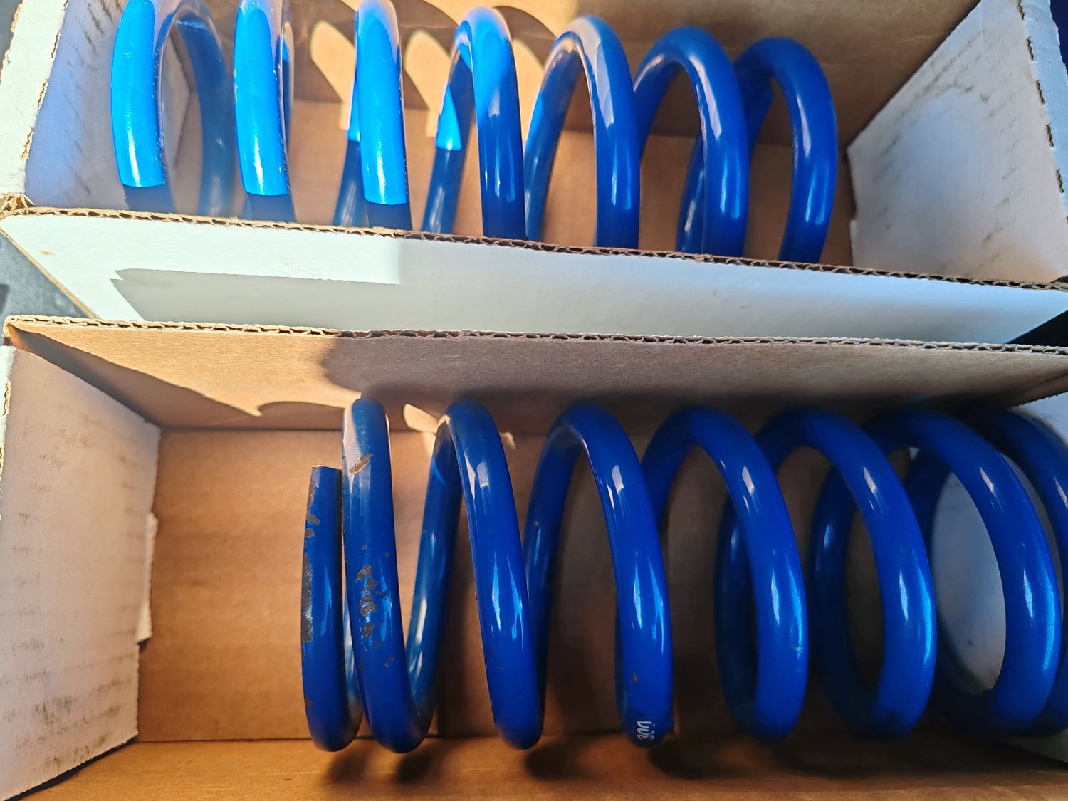 7" 300lbs käytetyt etujouset