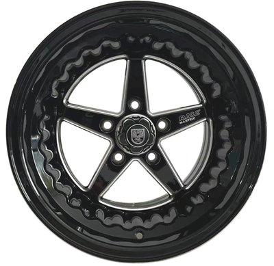 15x5.5 Race Master 5x4.75 musta