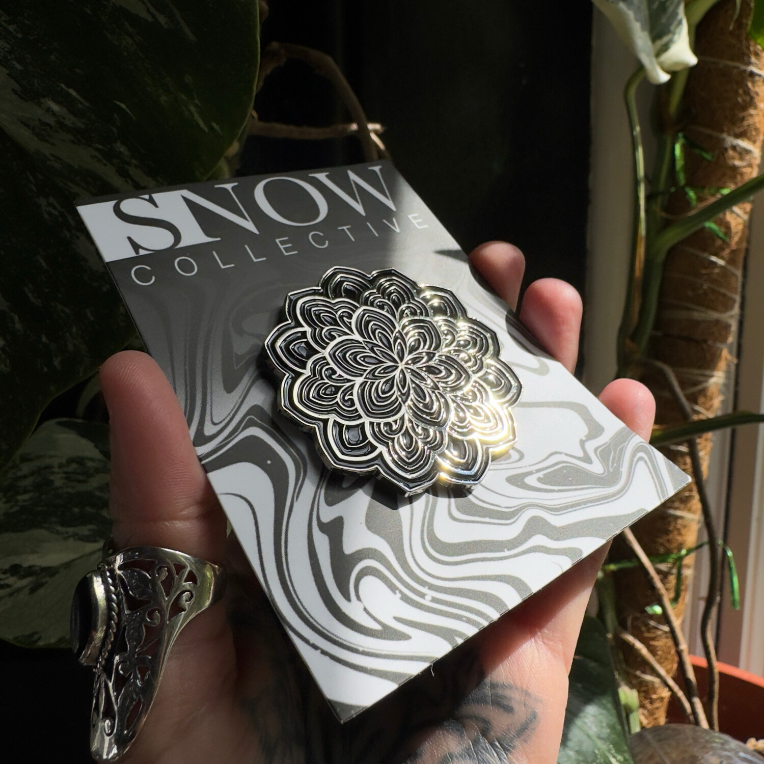 Mandala Pin Badges