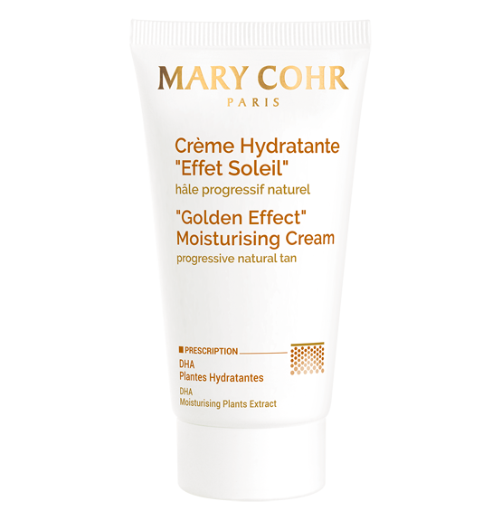 Crème hydratante "effet Soleil"