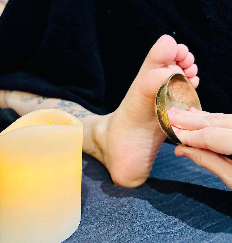Massage Ayurvédique pieds Bol Kansu
