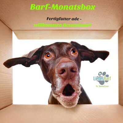 BARF Monatsbox 2 - für Hunde von 10-14 kg