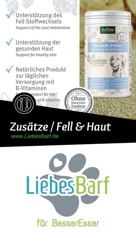 Aniforte Bierhefe Pulver 250g