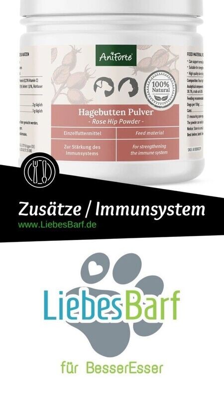 Aniforte Hagebuttenpulver 250g Aniforte Hagebuttenpulver 250g