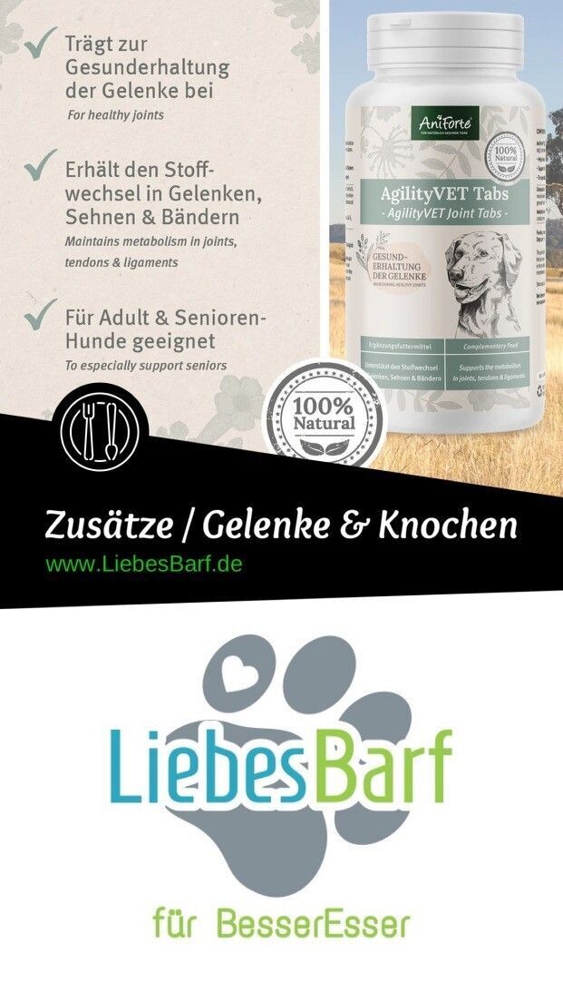 Aniforte AgilityVet Gelenktabletten 120 St.