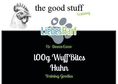 Wuff Bites Huhn - Trainings Leckerlies 100g