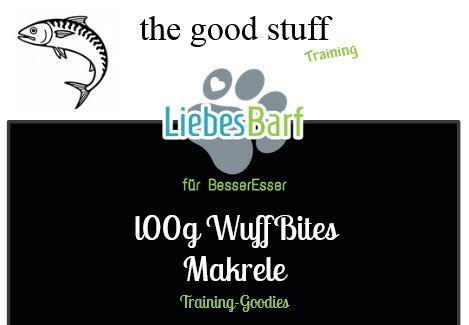 Wuff Bites Makrele - Trainings Leckerlies 100g