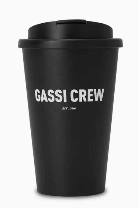 Coffee To Go Becher "Gassi Crew" 350ml