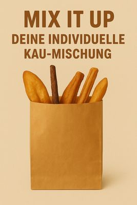 Mix it up! Kau dich glücklich (einzeln, praktisch, gut)