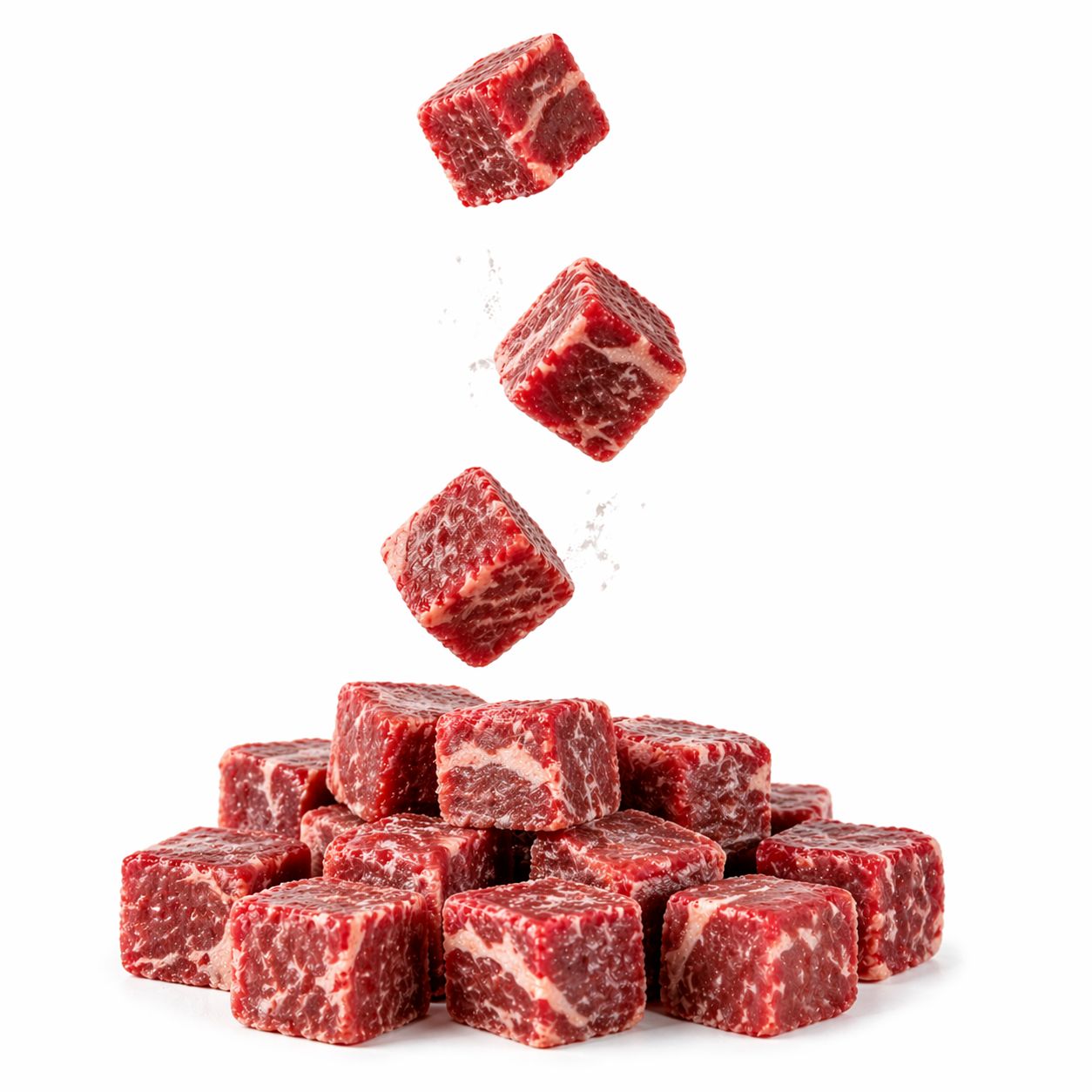 Muskelfleisch Rind - 500g in Würfel Muskelfleisch Rind - 500g in Würfel
