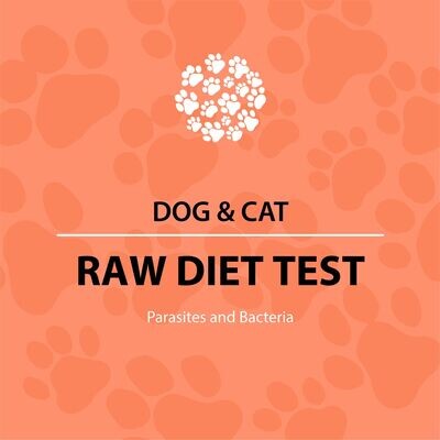 Dog and Cat Raw Diet Test