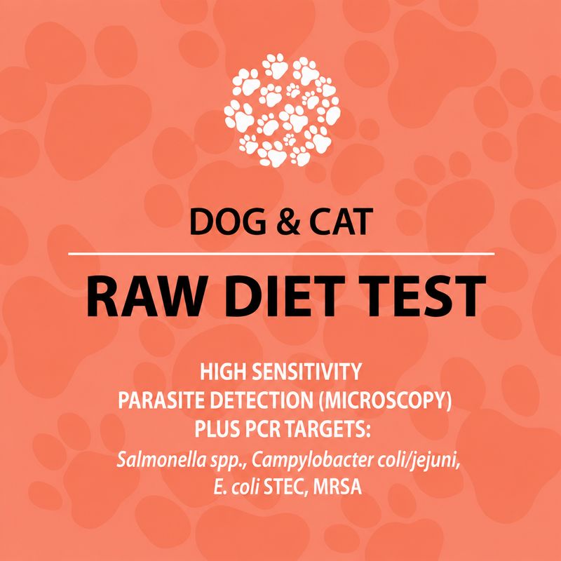 Dog and Cat Raw Diet Test (qPCR) Dog and Cat Raw Diet Test (qPCR)