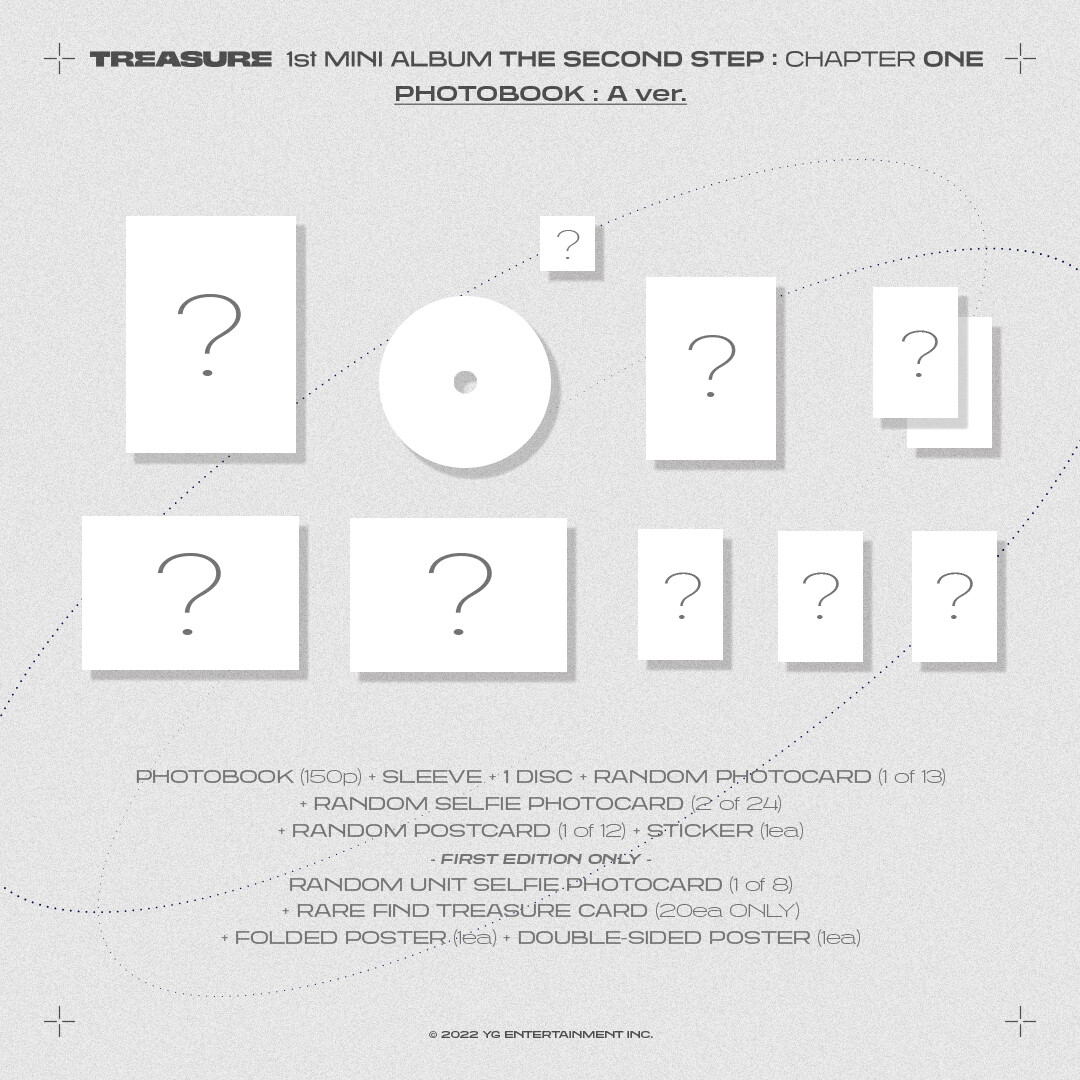 Treasure - 1st MINI ALBUM [THE SECOND STEP: CHAPTER ONE]