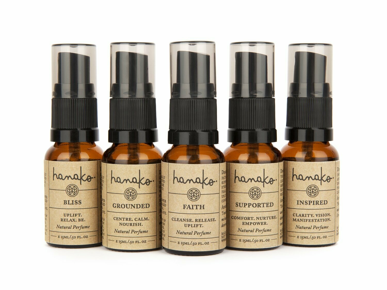 Hanako&#39;s Mini Natural Perfume Collection