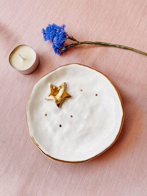 Luna Ring Dish - Star
