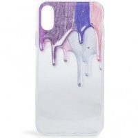 iPhone Xr® Swarovski® Crystal Case- Paint Drip