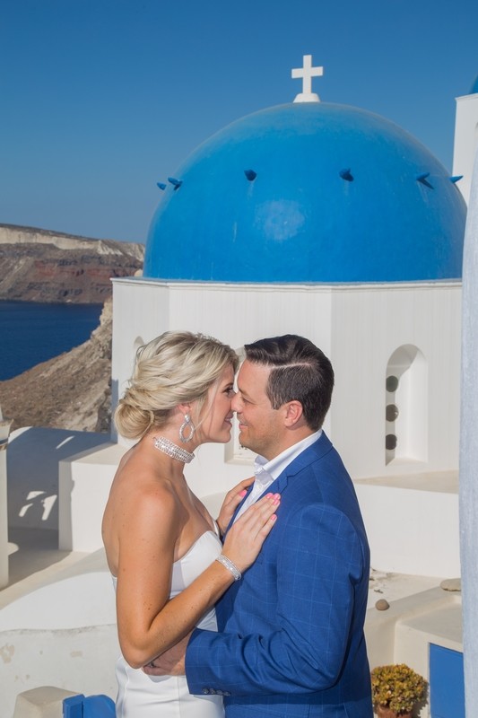 Santorini Pre Wedding Photography