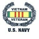 VIETNAM VETERAN U.S. NAVY -- Window Sticker EXTERIOR