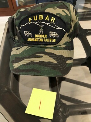 FUBAR BALL CAP - IRAQ, AFGHANISTAN BALL CAP