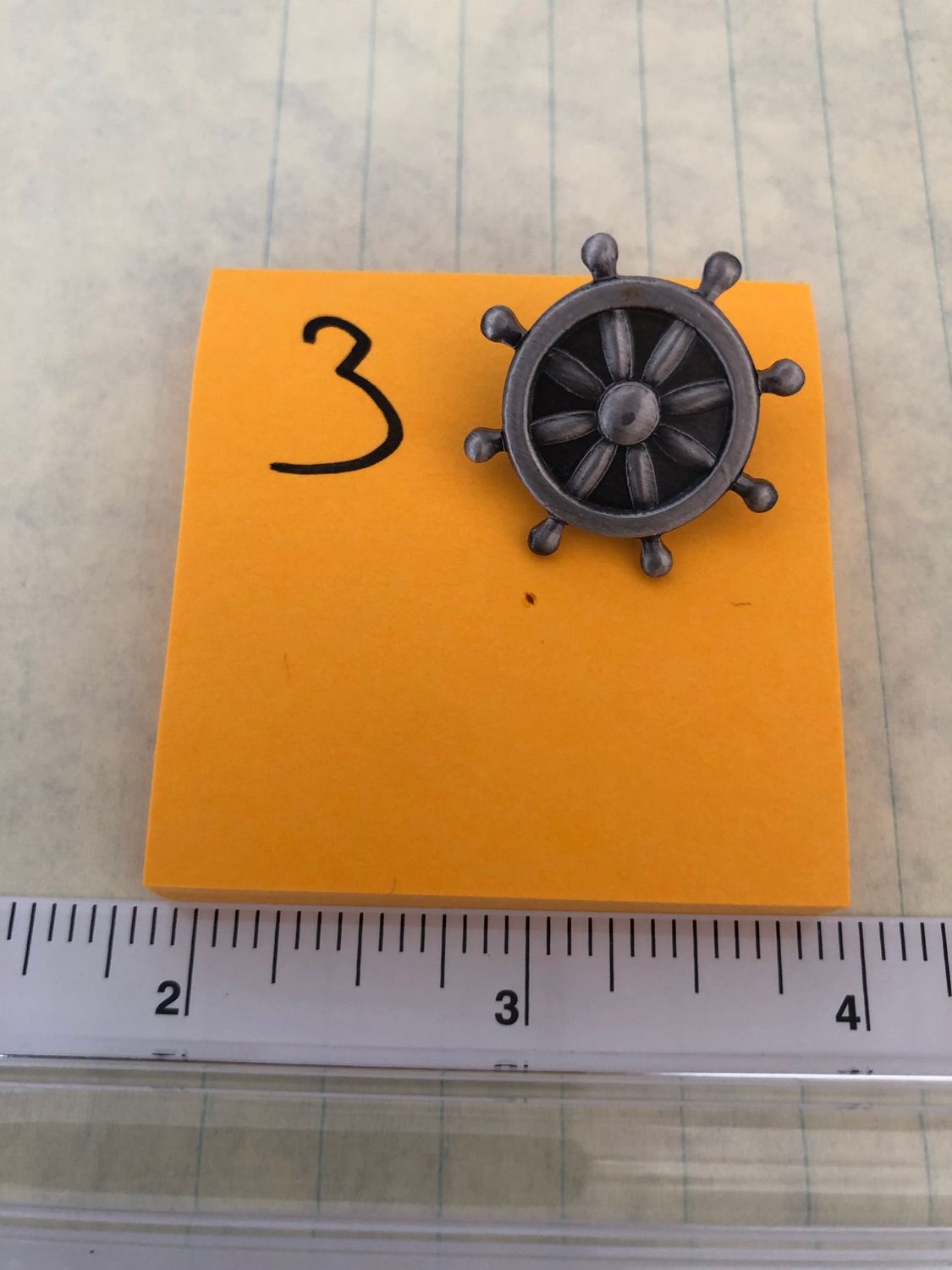 Ships Wheel Pin