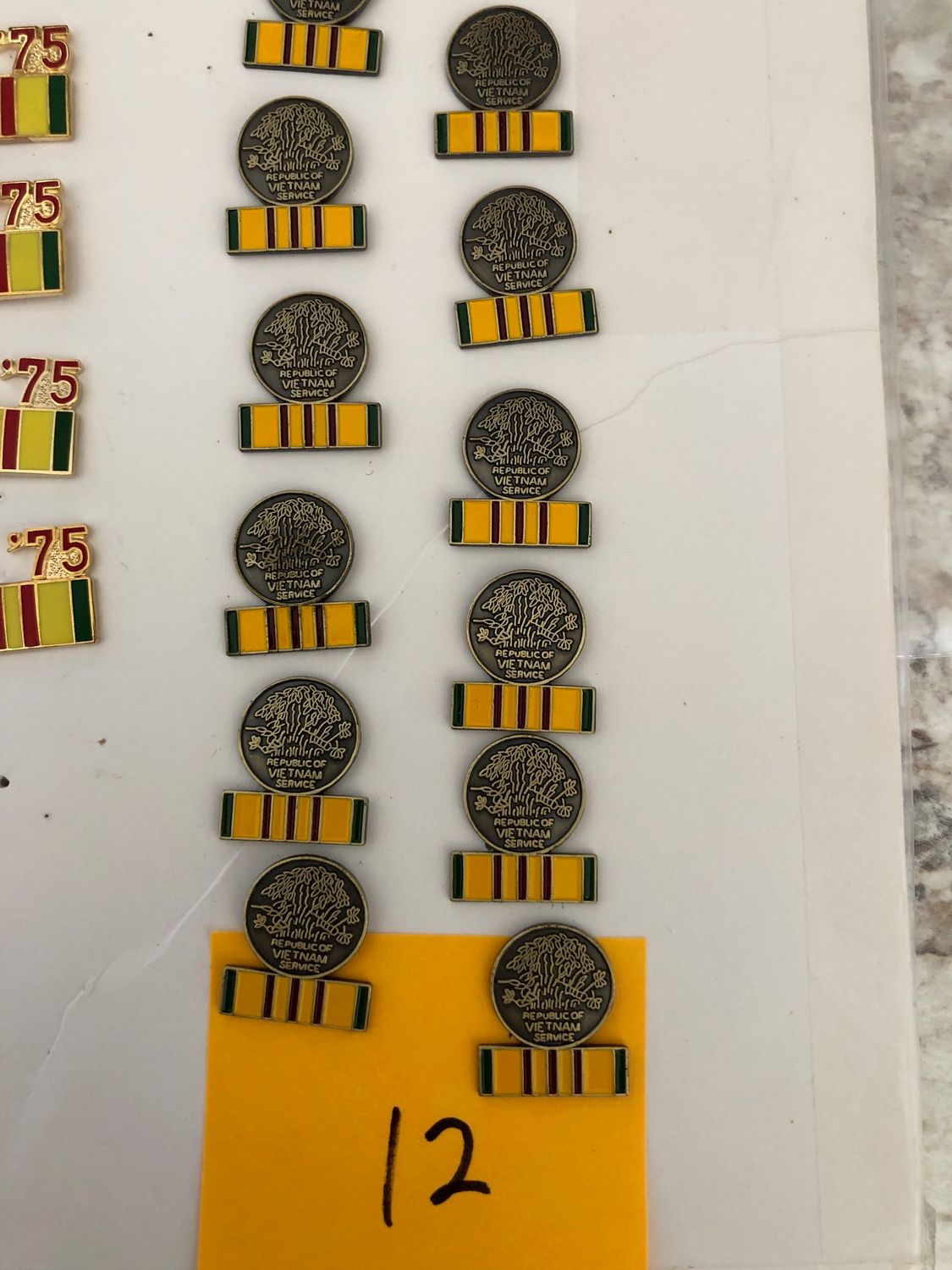 Republic of Vietnam Service Ribbon Pin