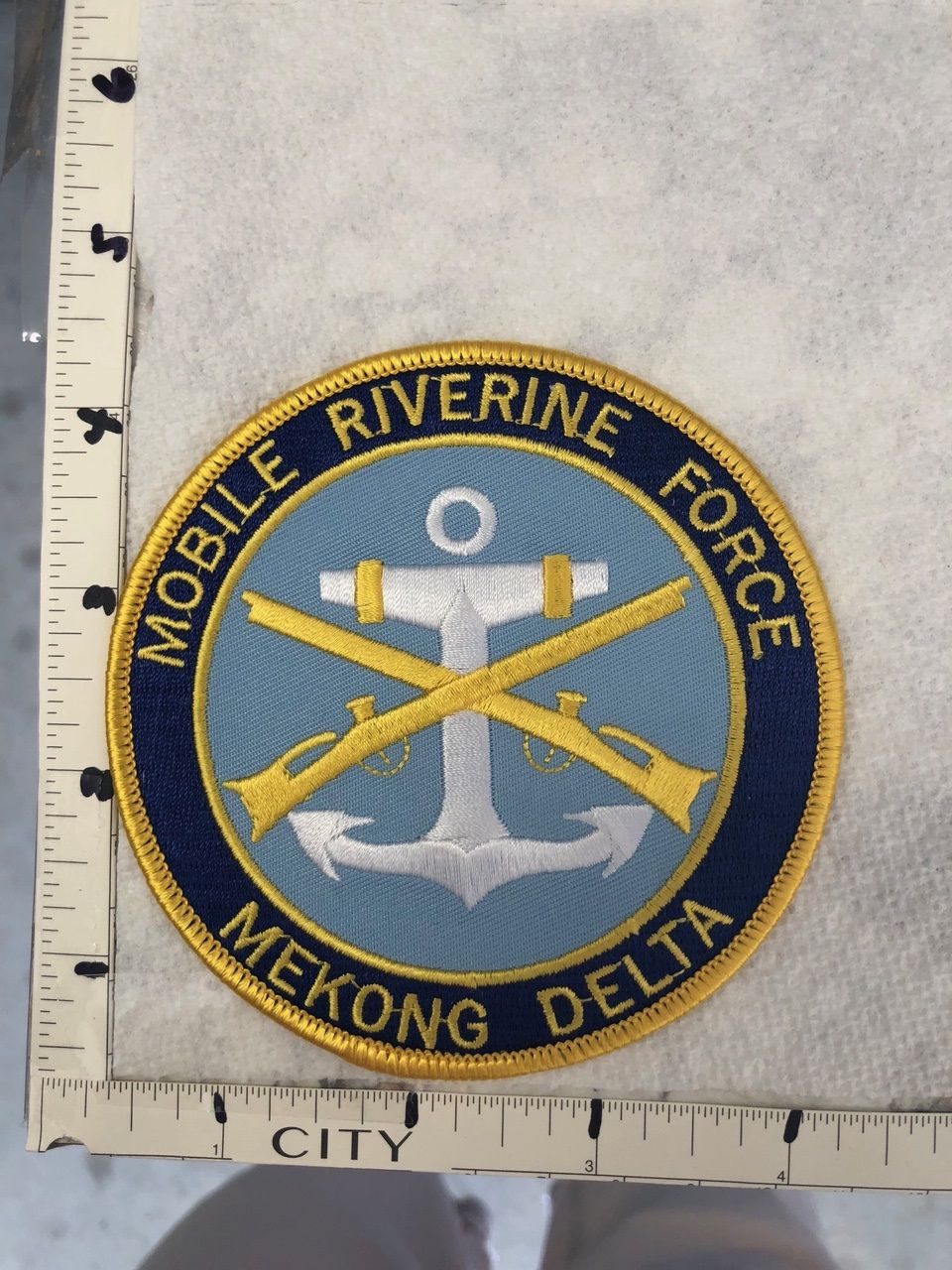 Mobile Riverine Force Mekong Delta Patch