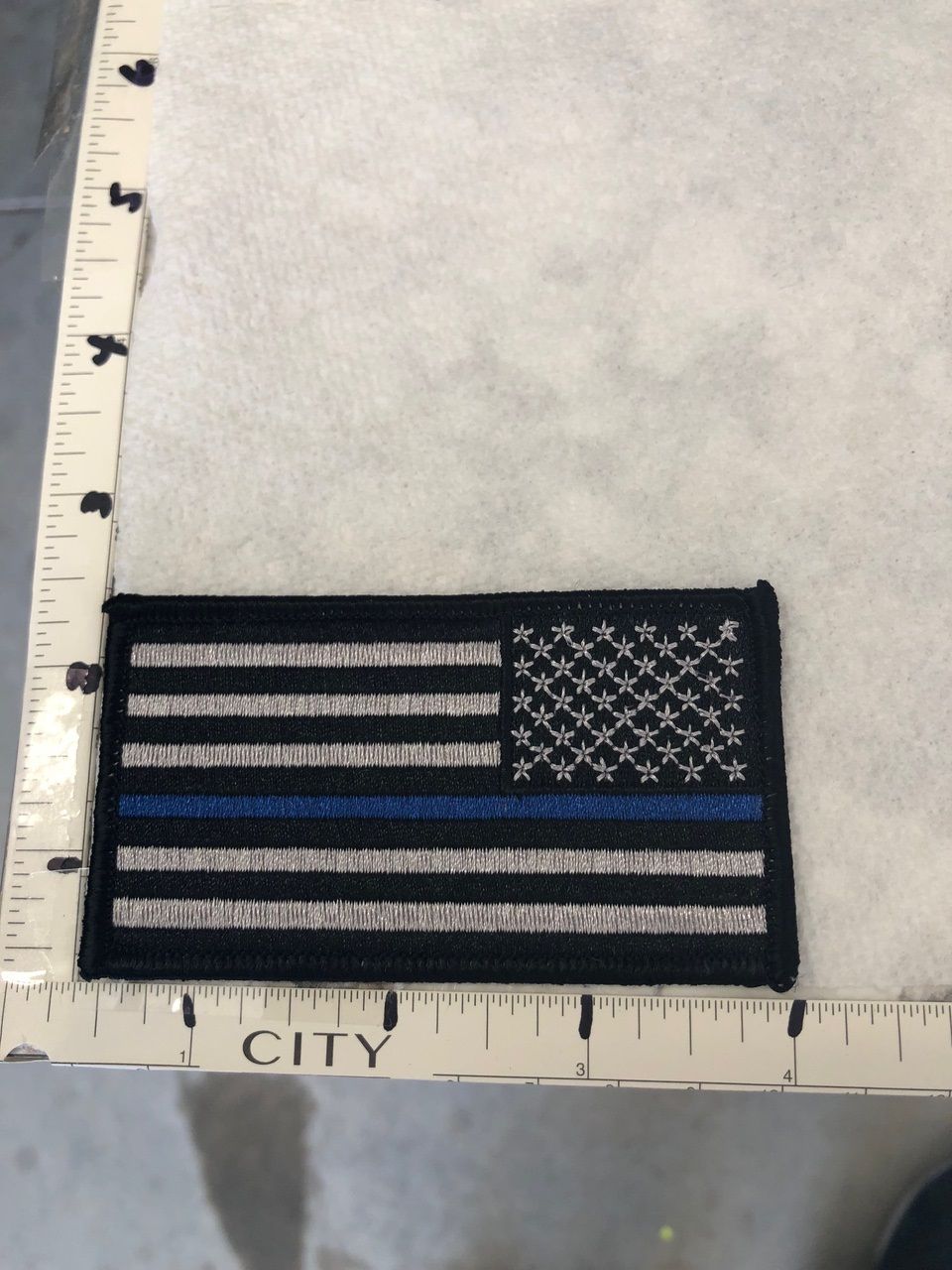 Thin Blue Line Flag