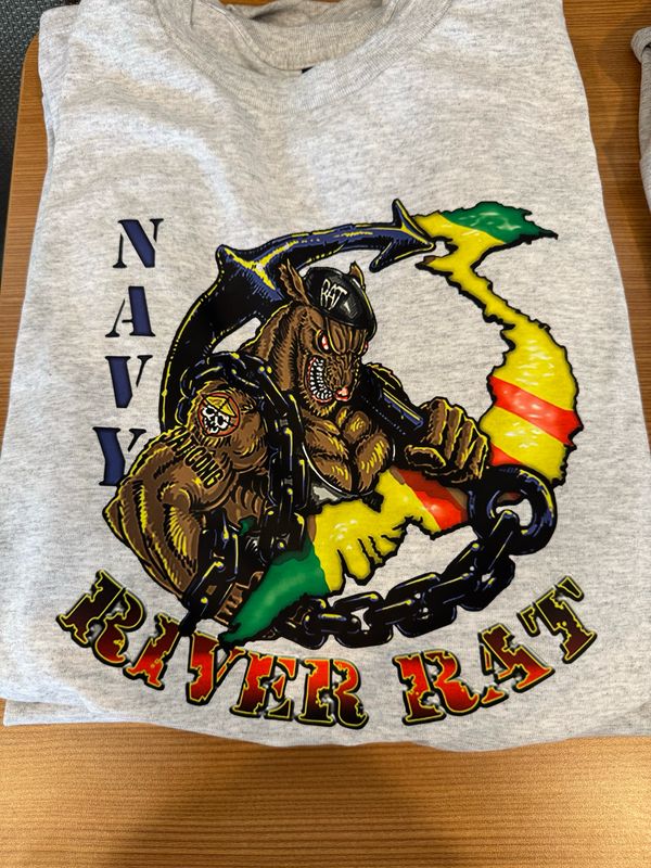 Navy River Rat - Grey Ash - Size Xl