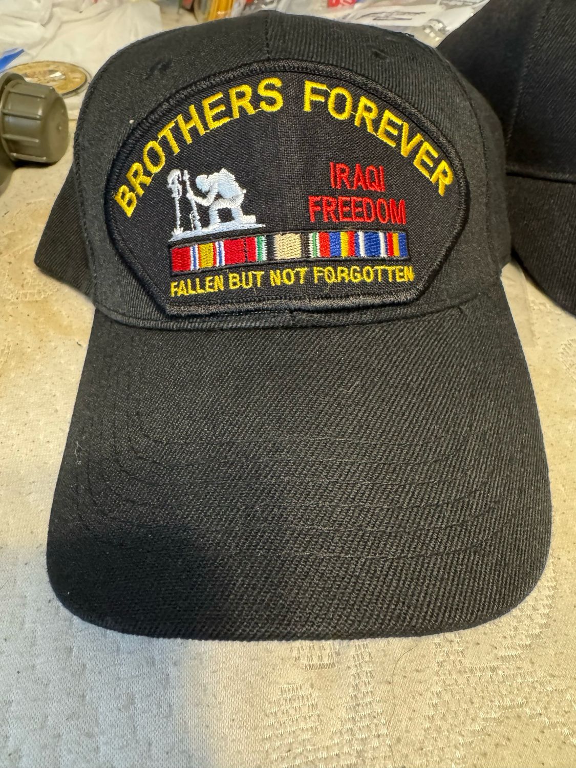 BROTHERS FOREVER BALL CAP IRAQI FREEDOM