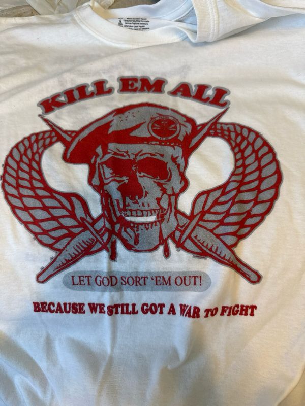 White T-Shirt, Size Medium