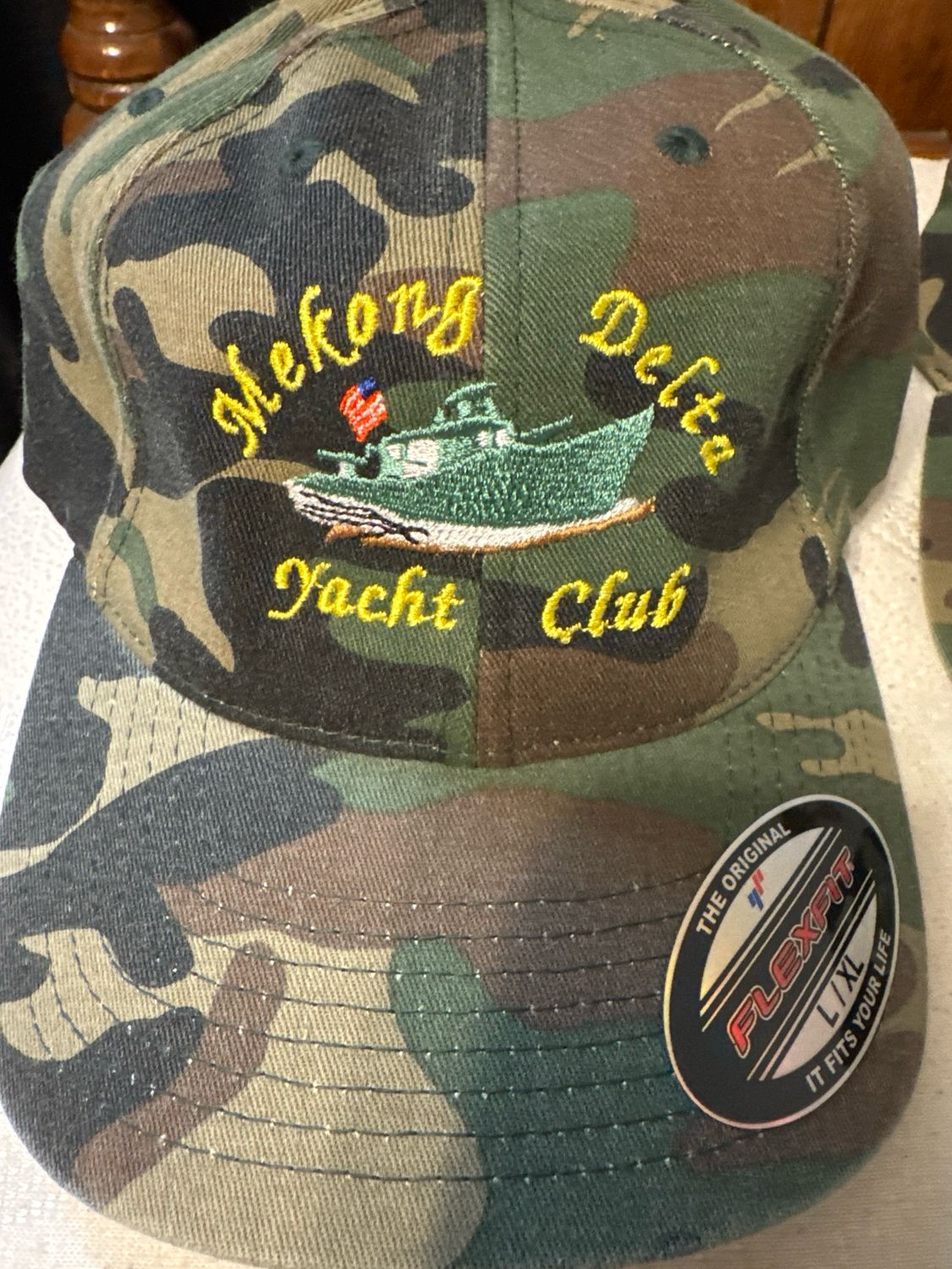 Mekong Delta Yacht Club - Camo Ball Cap