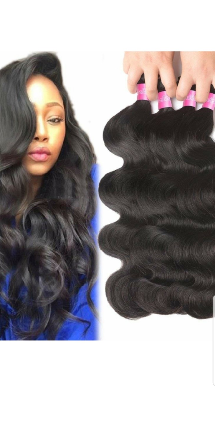 20&quot;,22&quot;,24&quot;,26&quot; Brazillian wavy hair bundles