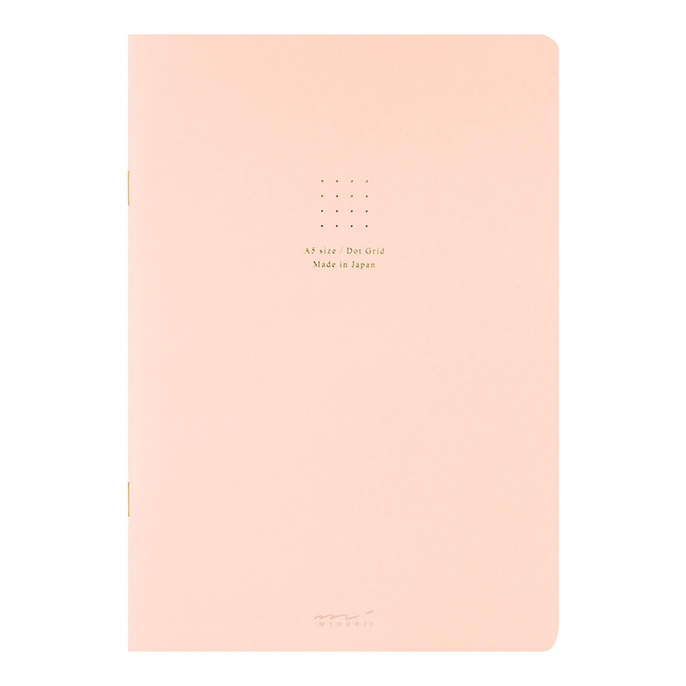MIDORI A5 PUNTOS SALMÓN
