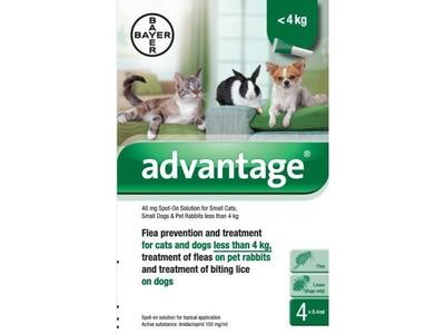 advantage 400 for dogs 25kg plus