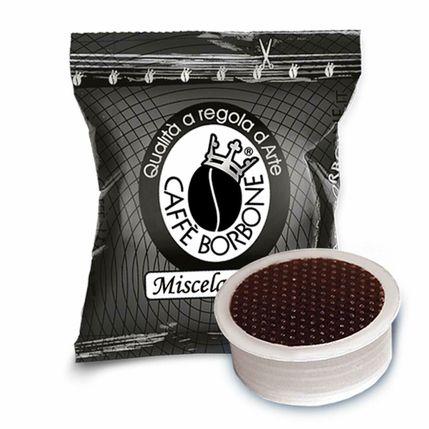 50 Capsule Caffè Borbone Espresso Point Miscela Nera