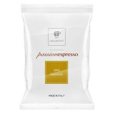 100 Capsule Caffè Lollo Nespresso Miscela Oro