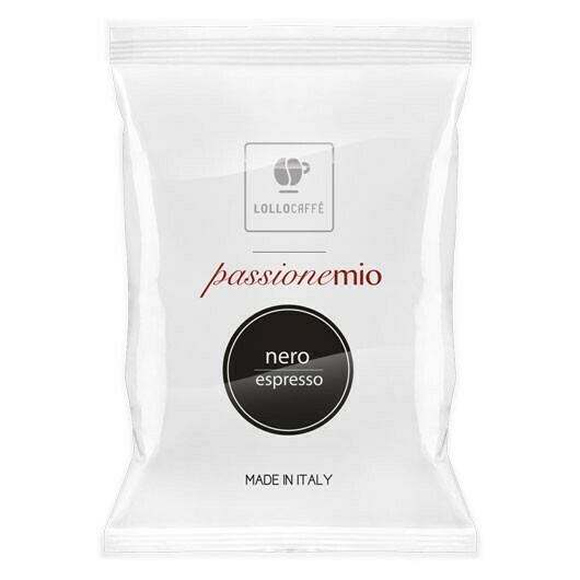 100 Capsule Caffè Lollo A Modo Mio Miscela Nera