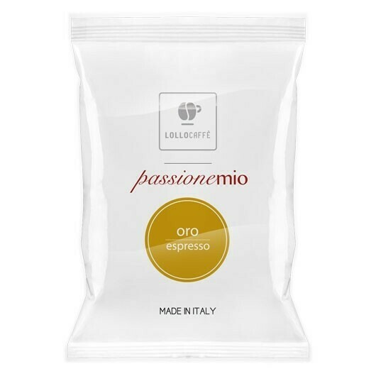 100 Capsule Caffè Lollo A Modo Mio Miscela Oro