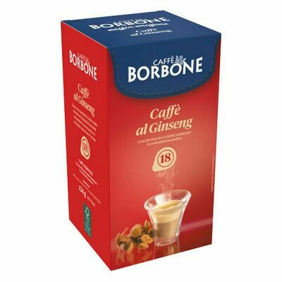 18 Cialda Carta Caffè Borbone Ginseng ESE 44