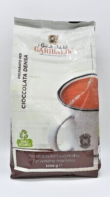 Busta Garibaldi Cioccolata Densa in Polvere Solubile 1KG Senza Glutine