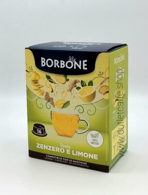16 Capsule Borbone Tisana Zenzero e Limone a Modo Mio